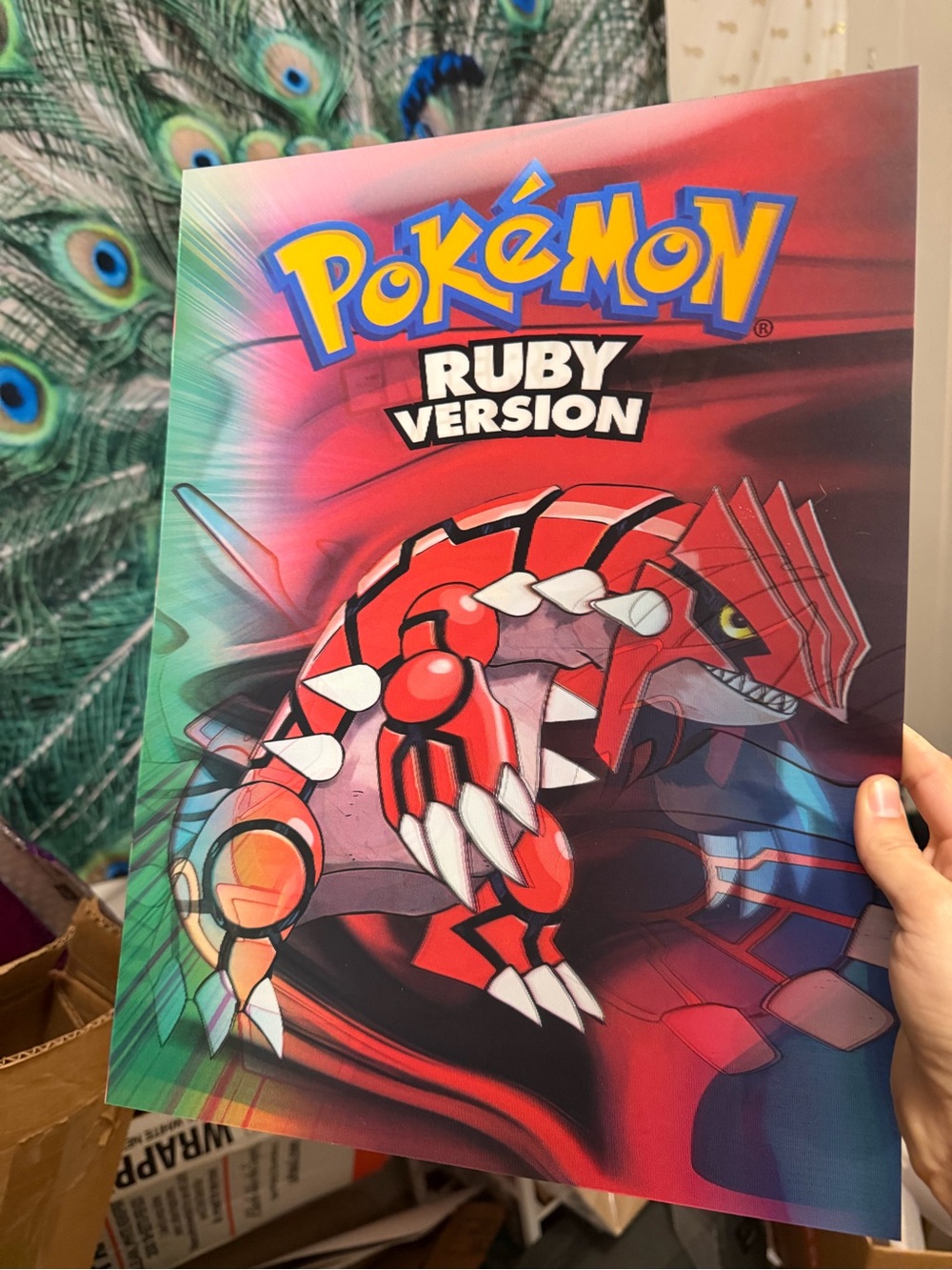 Pokémon Sapphire Ruby and Emerald 3D Holographic Lenticular Poster